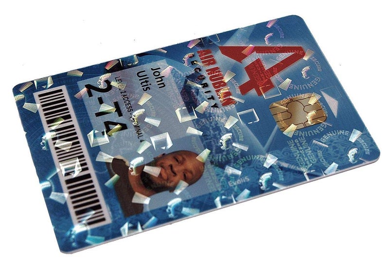 Evolis RVA022NAA Globes Holographic Overlay Varnish Ribbon - 400 imprints